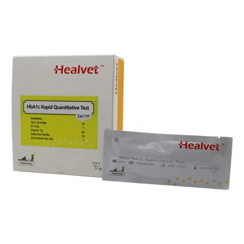 

Ветеринарный тест Healvet HbA1c для собак: количественная оценка гликированного гемоглобина