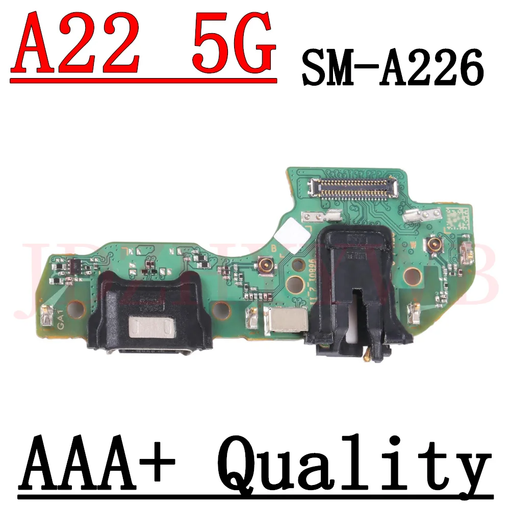 USB Charge Port Jack Dock Connector Charging Board For Samsung Galaxy A22 5G SM-A226B A226B/DS Motherboard Main Flex Cable