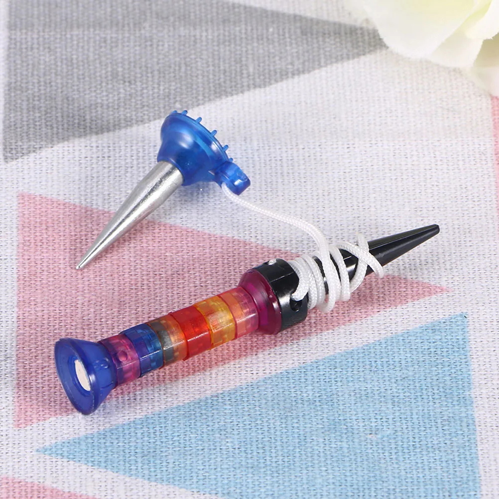 

3 Pcs Golf Tees Reusable Eco Friendly Low Resistance Tip Colorful Plastic Equipments for Lovers Training Aid Indoor Outdoor