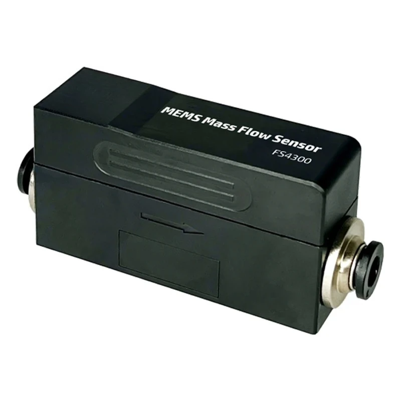 Argon Flow Meter FS4308H Mini Gas Air Flow Sensor 0-200SLPM Clamp Connection Range