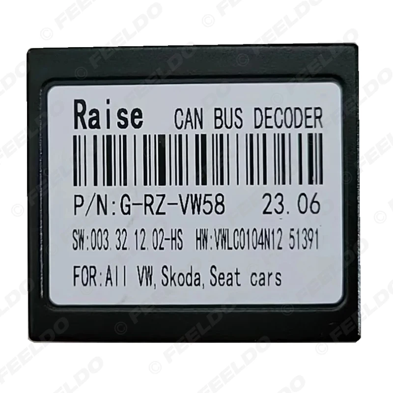 LEEWA 1PC Car Media Player Radio CANBUS BOX For Android Volkswagen RZ-VW58