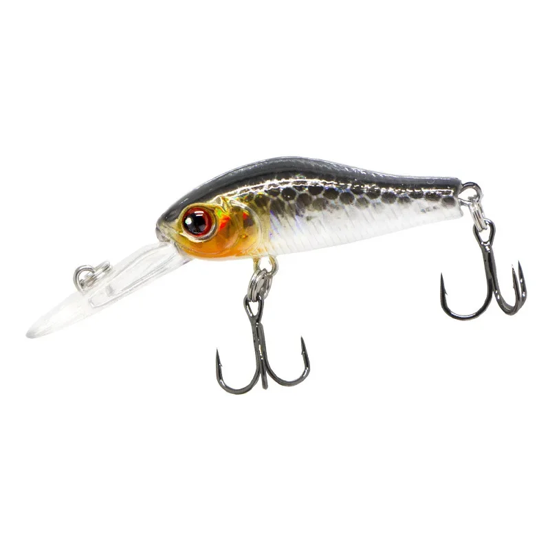 1PC 3,5 cm 2,4g Angeln Locken Qualität Minnow Köder 3D Augen Kunststoff Harten Köder Pesca Künstliche Jig wobbler Crankbait Angeln Köder