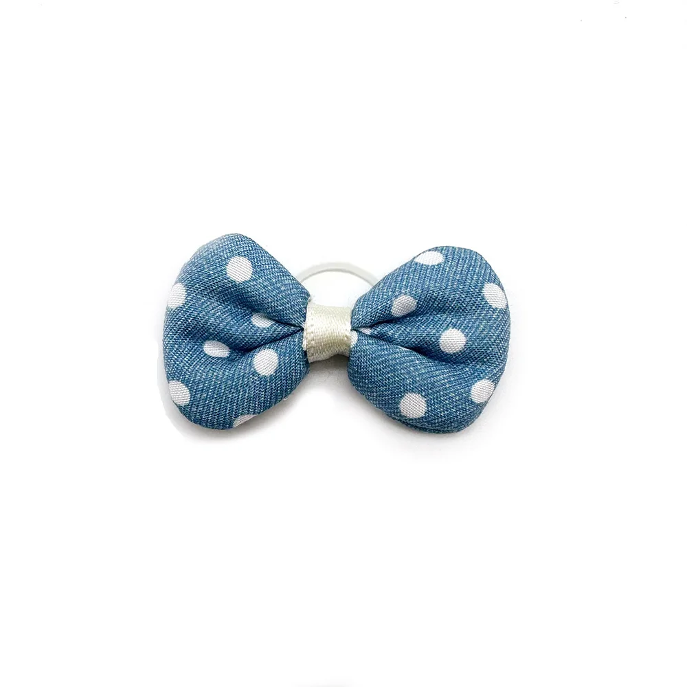 Denim Pet Bow Tie Set 5