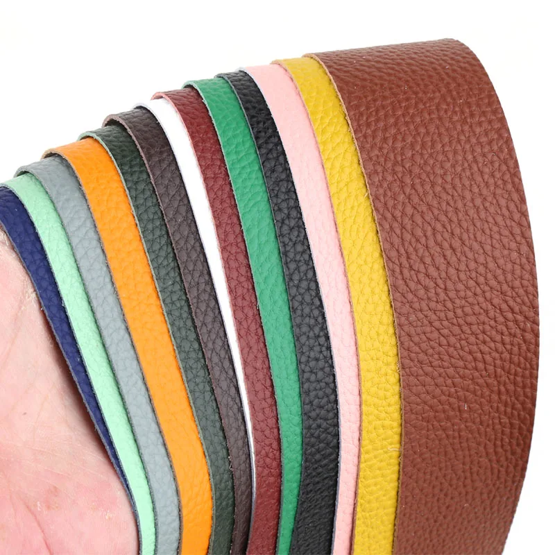 0.8mm thick ultra-thin cowhide leather material, genuine leather bag, edge strips, clothing accessories, bag straps, inner linin