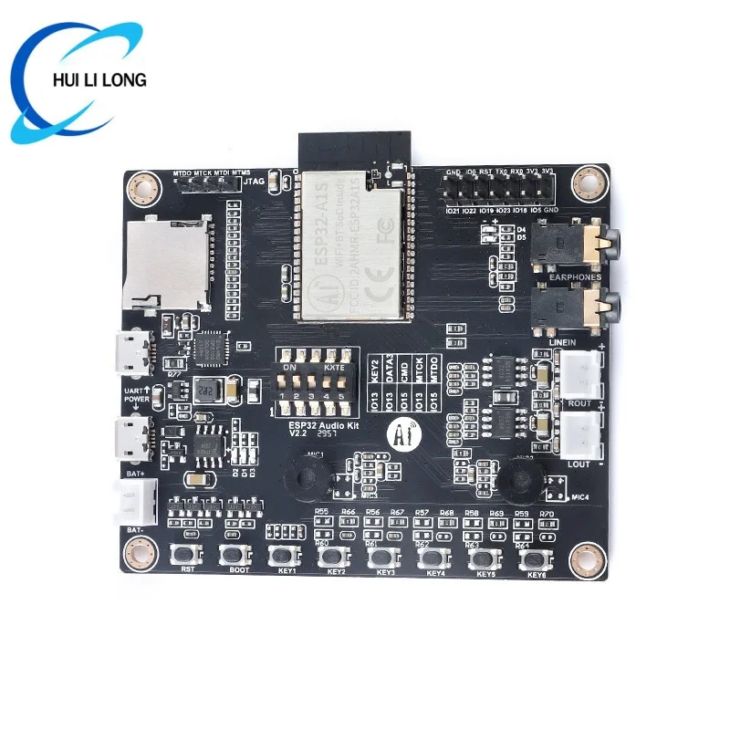 2pcs/1pc ESP32-Audio-Kit ESP32 오디오 개발 보드 WiFi 모듈 ESP32-A1S 직렬-WiFi ESP32-Audio가 포함된 저전력 듀얼 코어