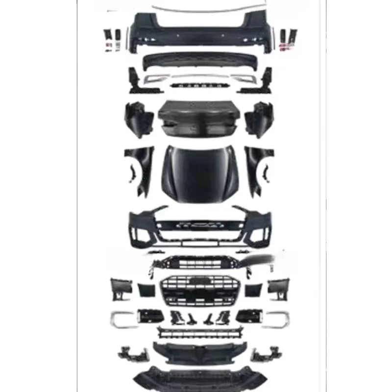 High Quality Body Kit Fit 2013-2018 A6 Upgrade to 2023 RS6 Style