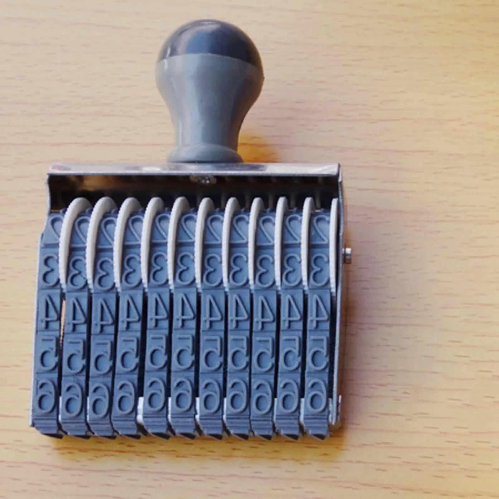 Numeric Rolling Number Seal Multifunction Date Stamp Rubber Rolling Wheel Stamp for DIY Crafts Batch Coding