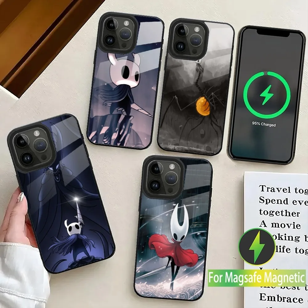 Game Hollow K-Knight  Phone Case For iPhone 15,14,13,12,11,Plus,Pro,Max Mini Magsafe Magnetic Wireless Charging