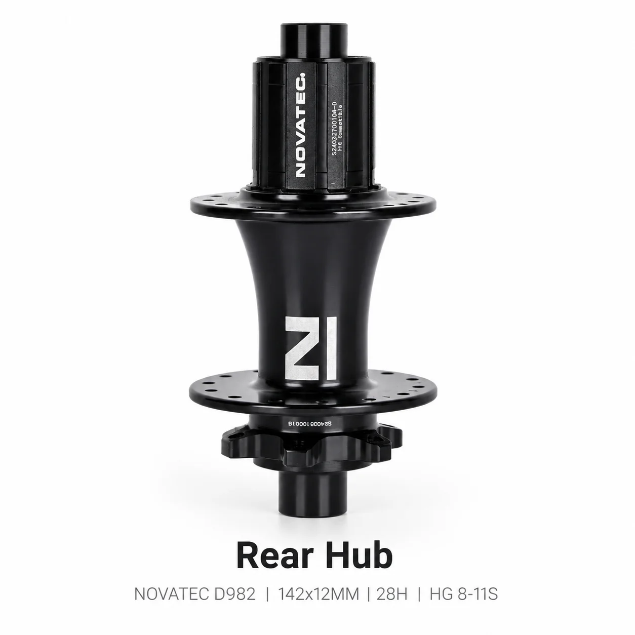 NOVATEC D981 D982 100x12MM 142x12MM 28 holes Road Bike Disc Brake Bearing Bicycle Hub For HG 8 9 10 11S