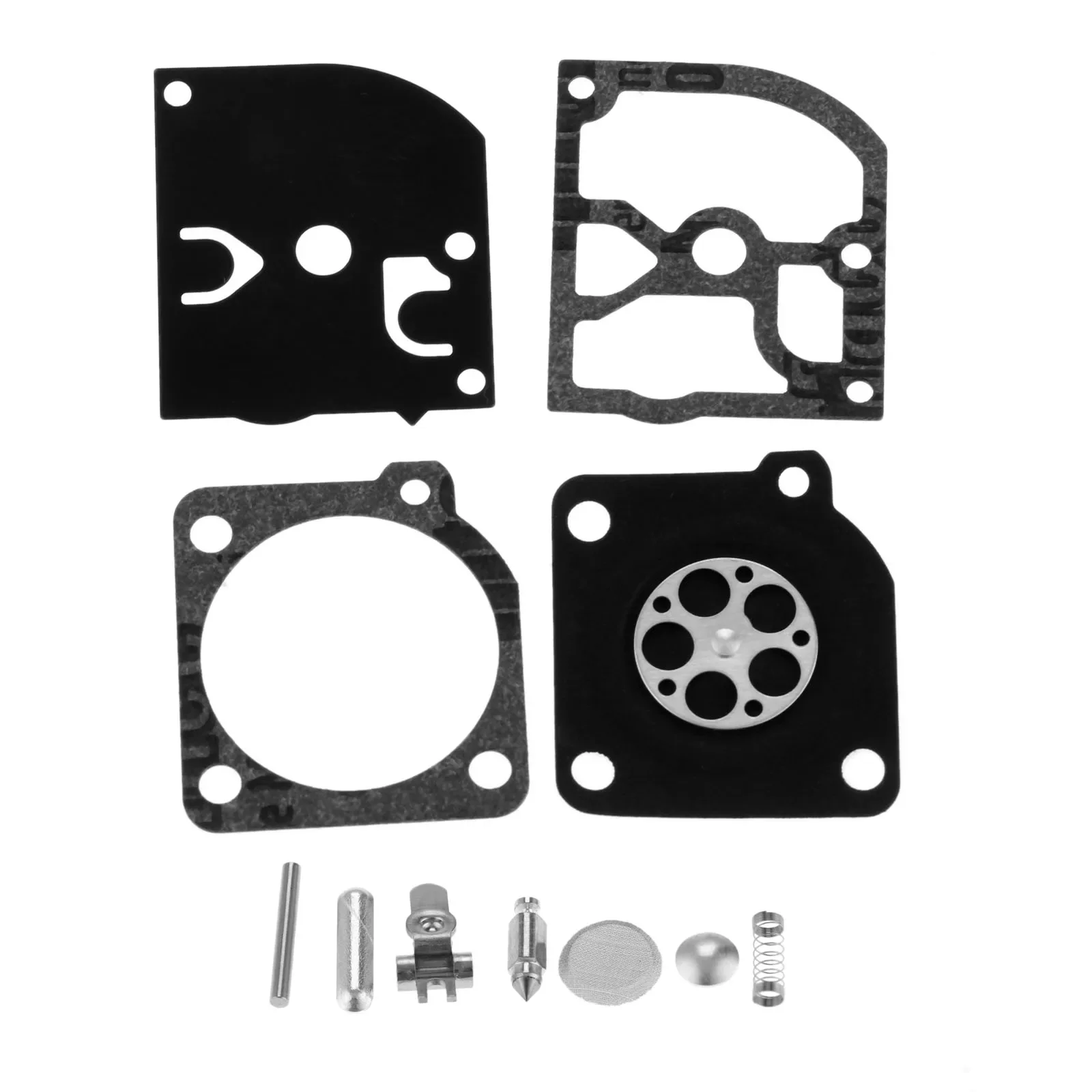 DRELD RB-137 Carburateur Carb Réparation ReconFumKit Fit pour Husqvarna 136 137 141 142 Zmemorial RB-137 C1Q Carb Tondeuse Pièces De Tronçonneuses