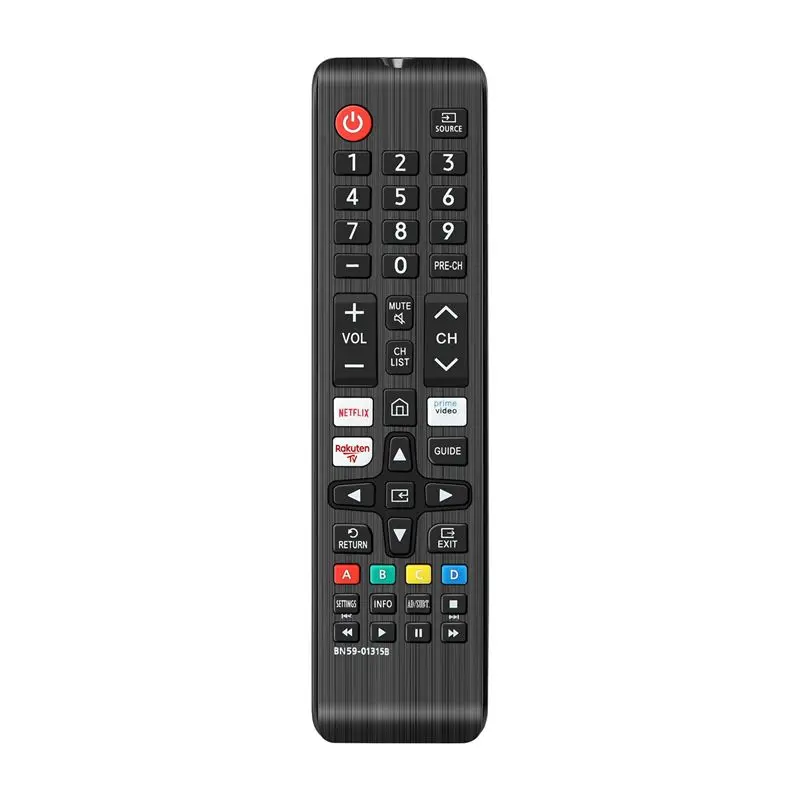 Stylish-3X BN59-01315B Remote Control Replacement For Smart TV UE43RU7105 UE50RU7179 With Prime Video