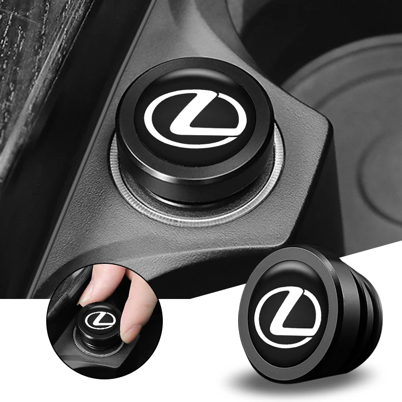 

Car Cigarette Lighter Cover Eject Button Car Accessories Interior Metal Dust Cover For Lexus RX330 RX300 SC300 NX UX IS200T ES