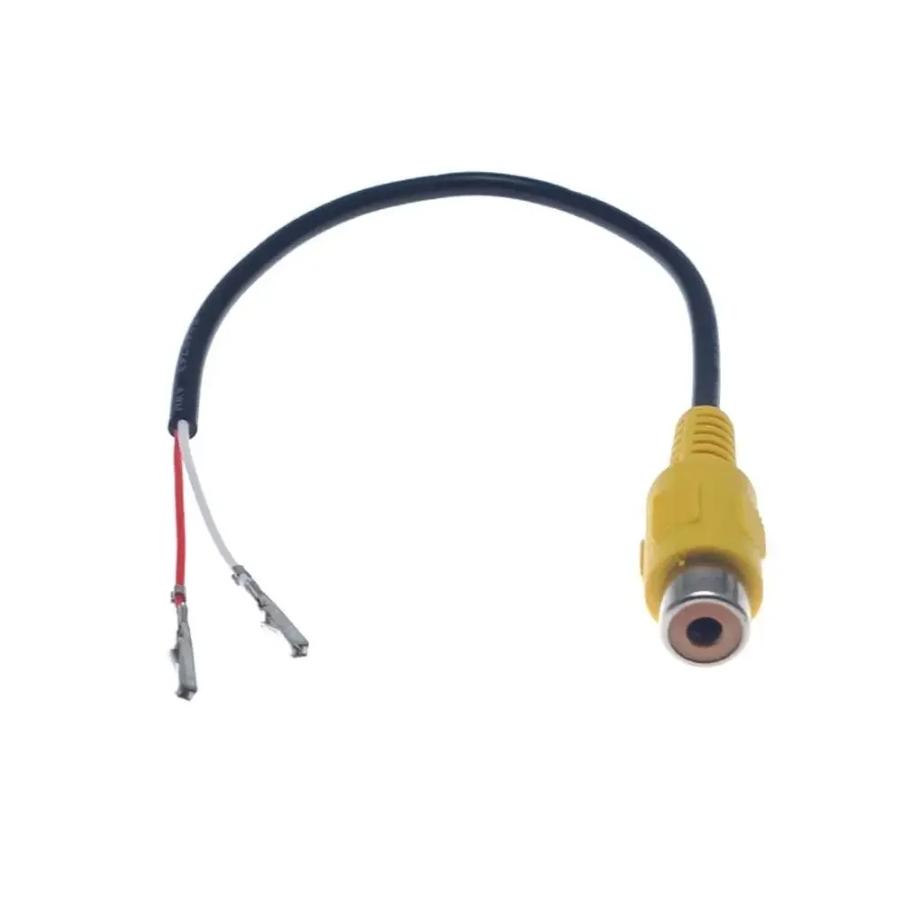 Reverse Camera Input For Ford SYNC 2 SYNC 3 Fiesta Mk7 Focus Mk3 Rear RCA Cable 2-Pin Video Cable Auto Wire Replacement Parts