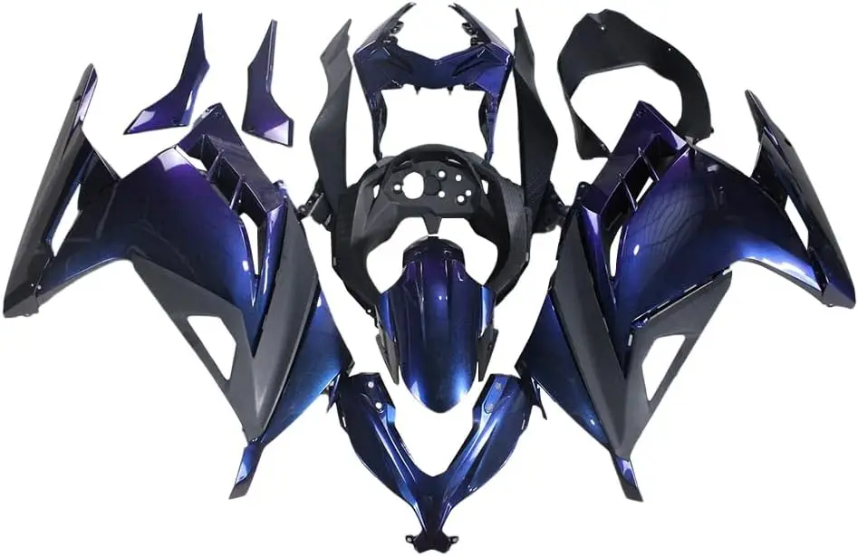 

ABS Chameleon Blue Purple Injection Fairings Kit for Kawasaki EX300R Ninja 300 2013-2017 2014 2015 2016 Motorcycle Fairings Body