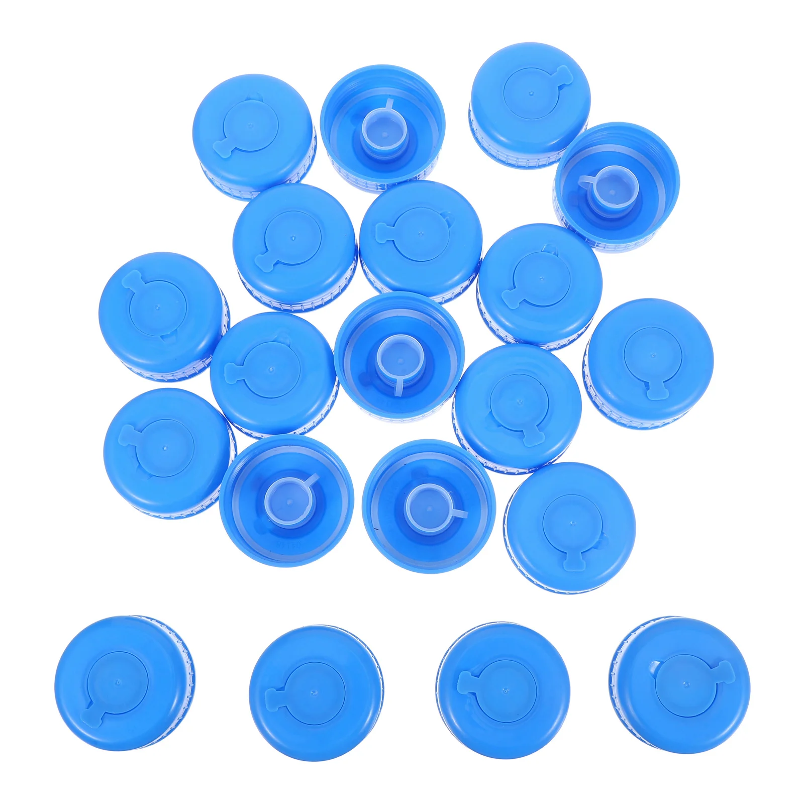 

20Pcs Water Jug Caps Universal Screw Caps Non Spill Replacement Lids for 55Mm Water Dispenser Bottles Home Office Outdoor Use