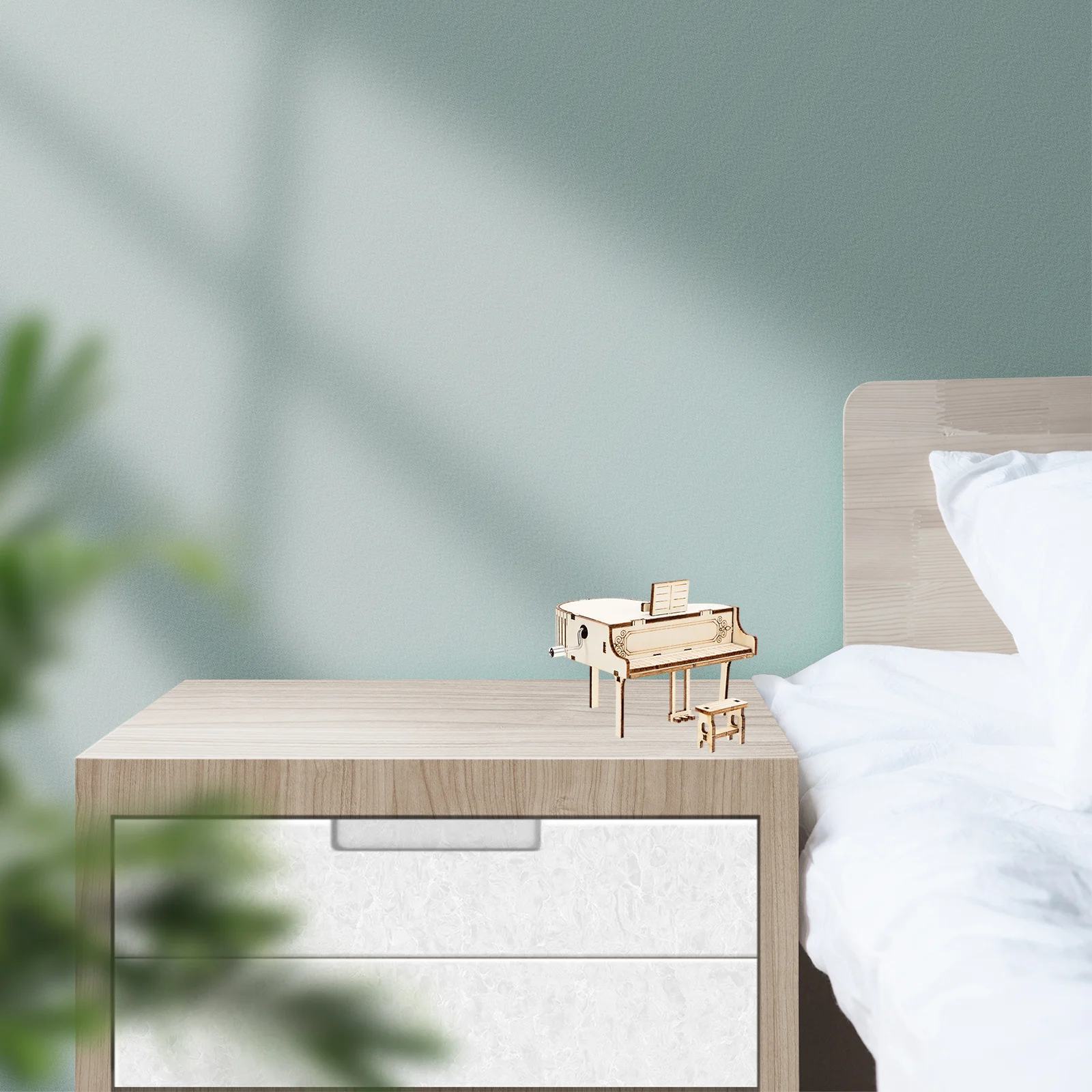 

DIY Handcrafted Piano Musical Box Wooden Desktop Decor Gift for Friends and Lovers DIY Music Box Musical Plaything