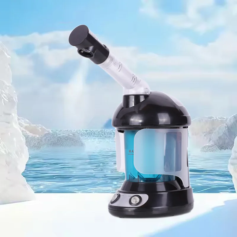 

Профессиональный небулайзер для ухода за кожей лица, очищающий паровой увлажнитель-спрей с озоном, нано-распылитель, аппарат для создания тумана