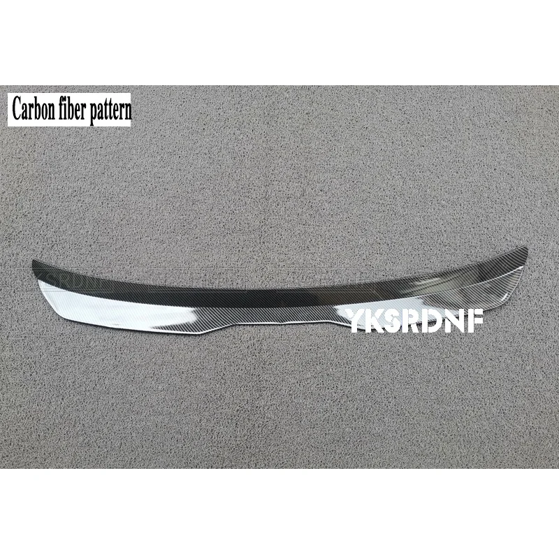 Rear Roof Lip Spoiler For Peugeot 308 GTI 2015 - 2020 Universal Hatchback 308 Spoiler ABS Plastic Car Tail Wing