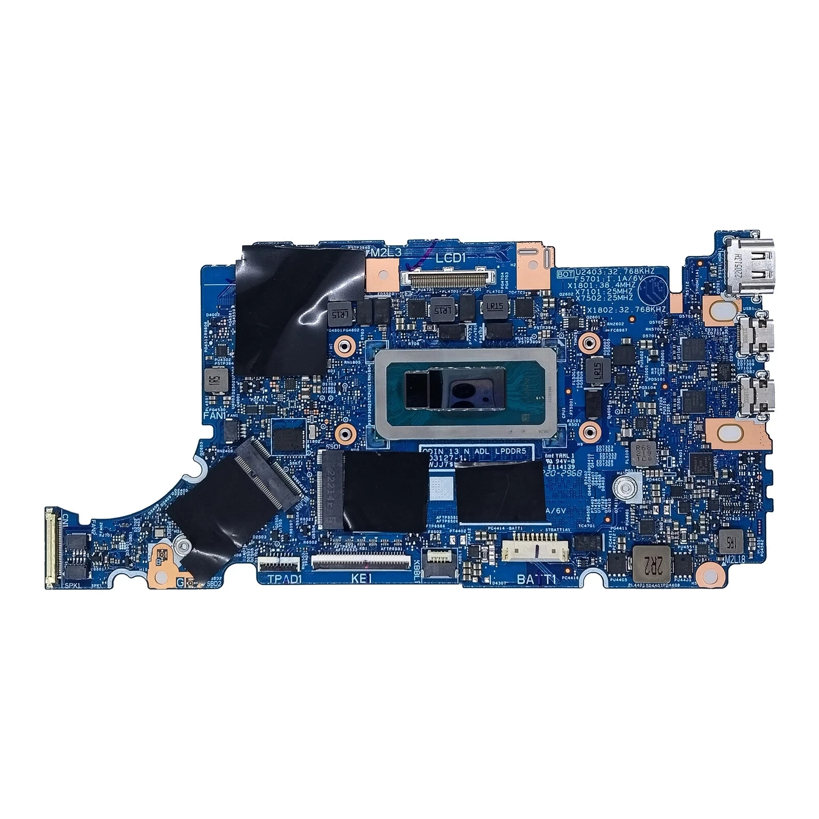 

Q50128 для ноутбука Inspiron 13 5320, материнская плата 203127-1 i5-1240P 8 ГБ