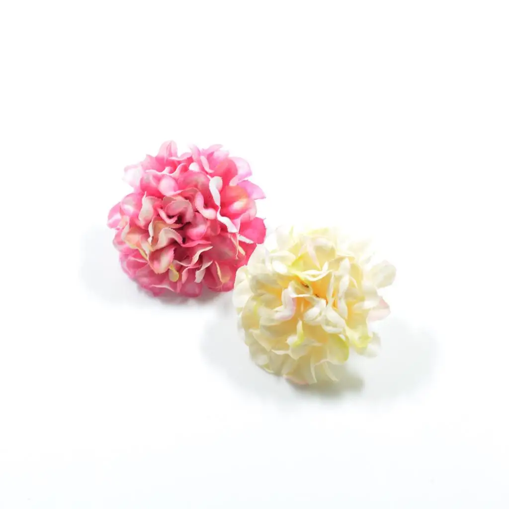 Artificial Flowers Lifelike Multicolor Silk Flower Brooch for Flamenco Dancer Pin Up DIY Crafts