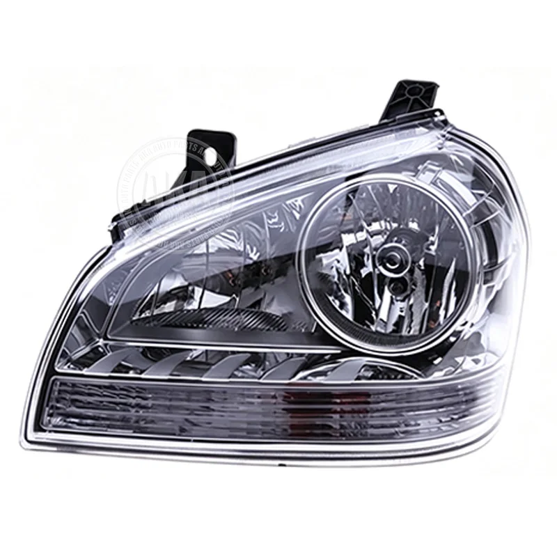 Manual Or Electric Front Bumper Headlight Assembly For Baic Weiwang 306 Front Head Light Headlamp Head Lamp