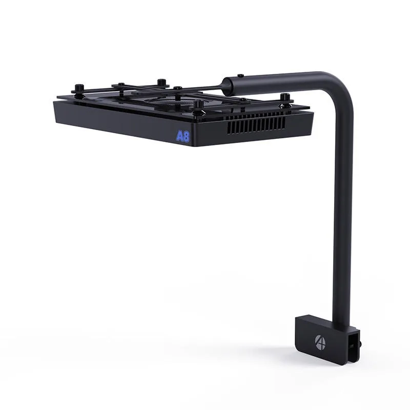 

Светодиодный светильник A8 PRO 215W Full Spectrum для морских аквариумов, коралловых рифов и рыбок, программируемый через Wi-Fi приложение
