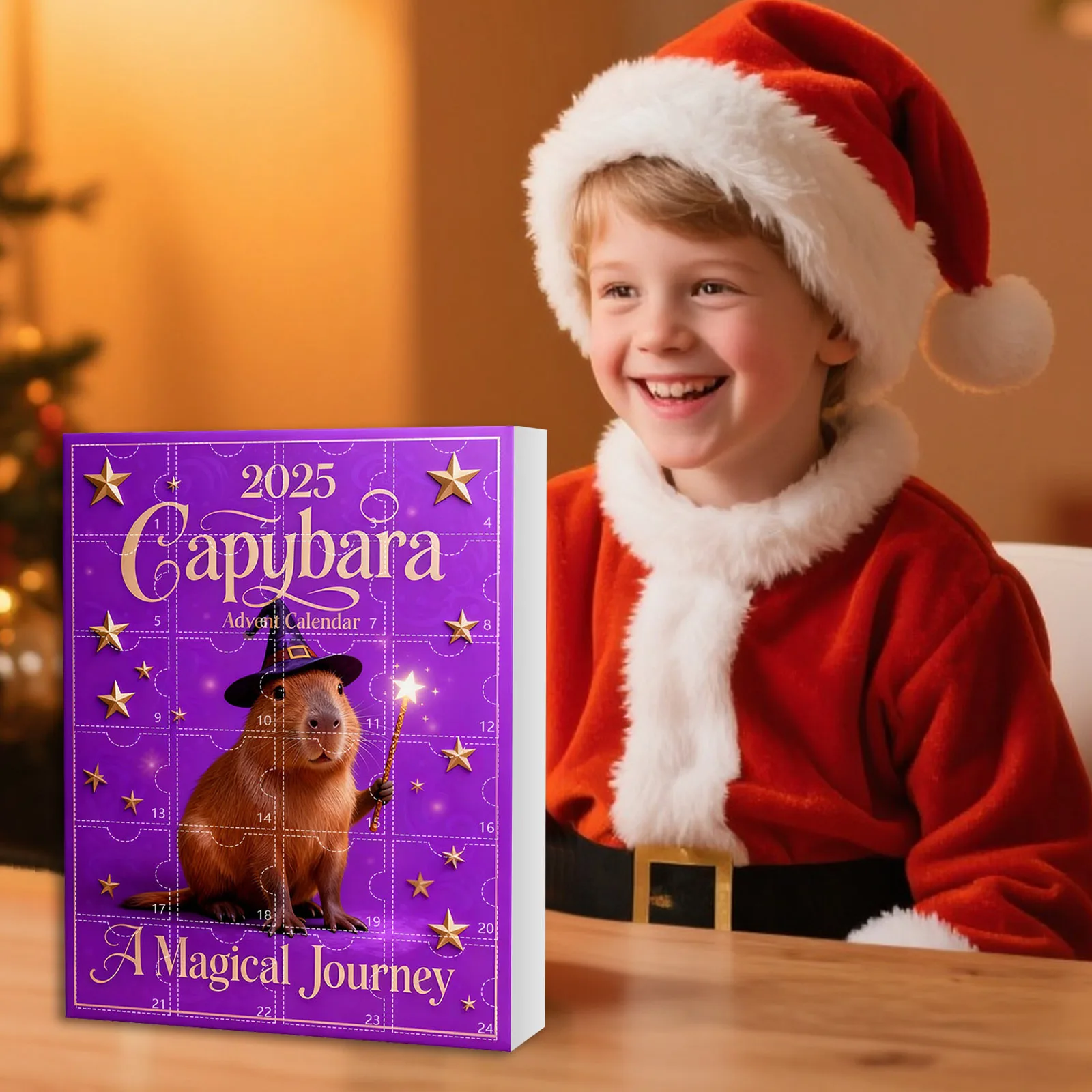 مسبار درجة الحرارة للطبخ تقويم القدوم تشريح عيد الميلاد العد التنازلي قلادة مضاءة فروع الزخرفية مع الموقت #2