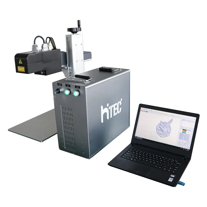 100W Mopa JPT Color 3d Dynamic Fiber Laser Marking Machine