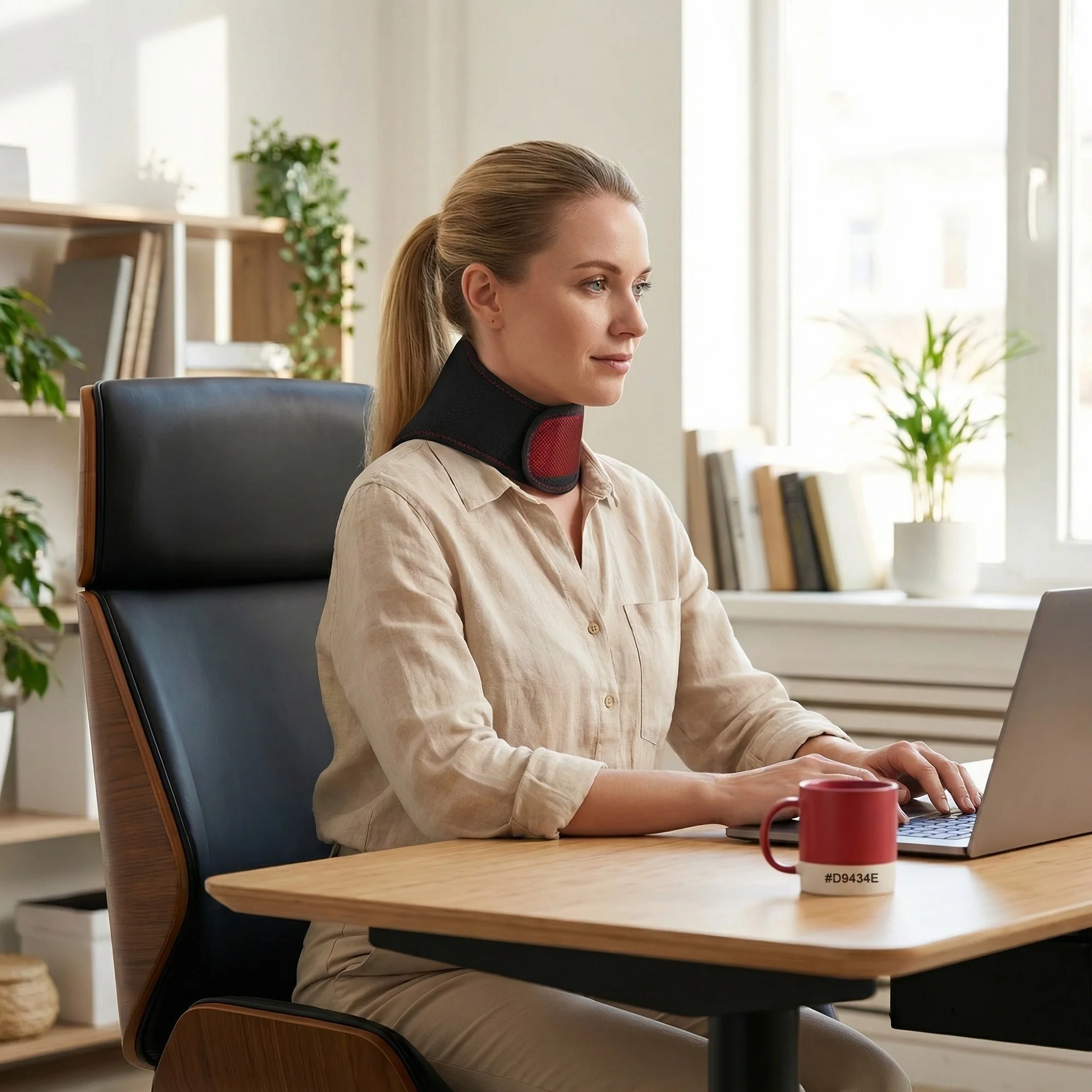 

Горячий компресс для массажа шеи, снимающий дискомфорт и боль в шее, защитное средство, подарок для членов семьи, подарок для пожилых людей