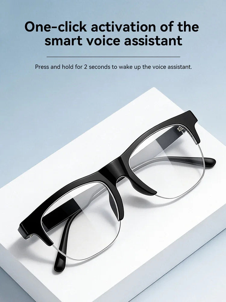 

Smart Glasses Bluetooth Call Music Control Wireless Fashion Earbuds Gift Earbuds for Men Women Outdoor Sports Sunglasses