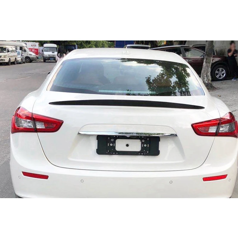 

For Maserati Ghibli Carbon Fiber / FRP Rear Spoiler Trunk Wing 2014 - UP