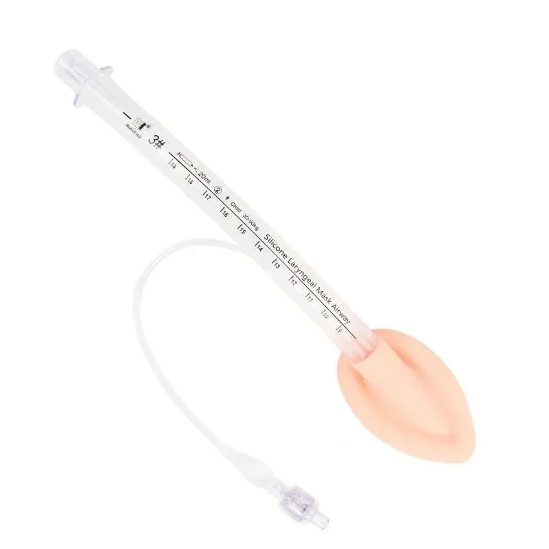 Rubber Laryngeal Mask Medical Laryngeal Mask Airway Reusable Soft Silicone