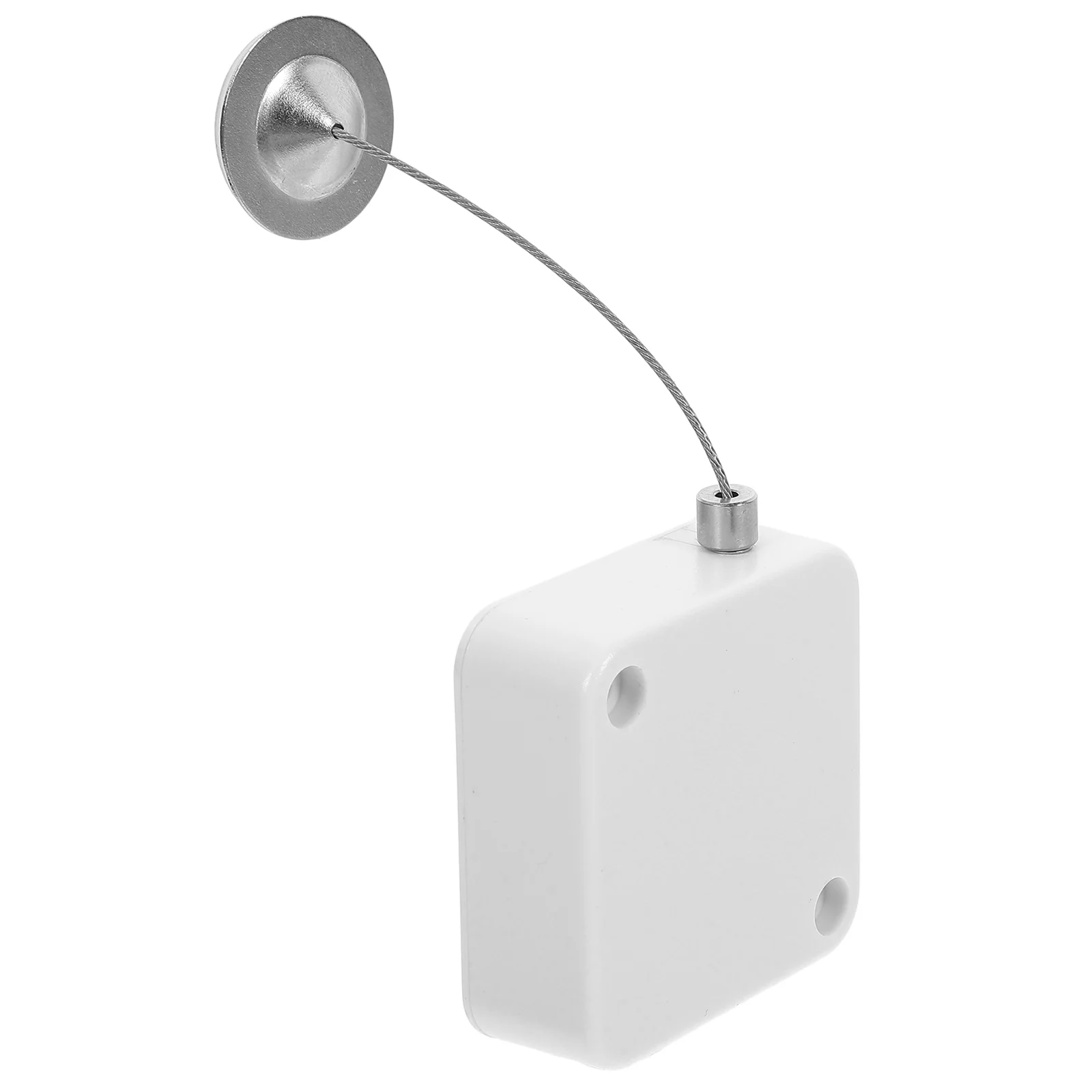 

1 set 1 Set Retractable Wire Box Stainless Steel Holder Telescopic Safety Steel Wire Holder Lost Box Anti Theft Supplies Case