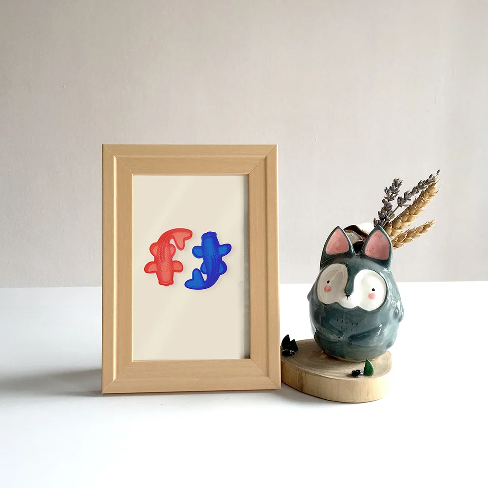 

3D силиконовая форма для карпа, инструмент для рукоделия, форма рыбы, гибкая, легко снимается, шоколадная золотая рыбка, набор C y nament, подарки для детской вечеринки