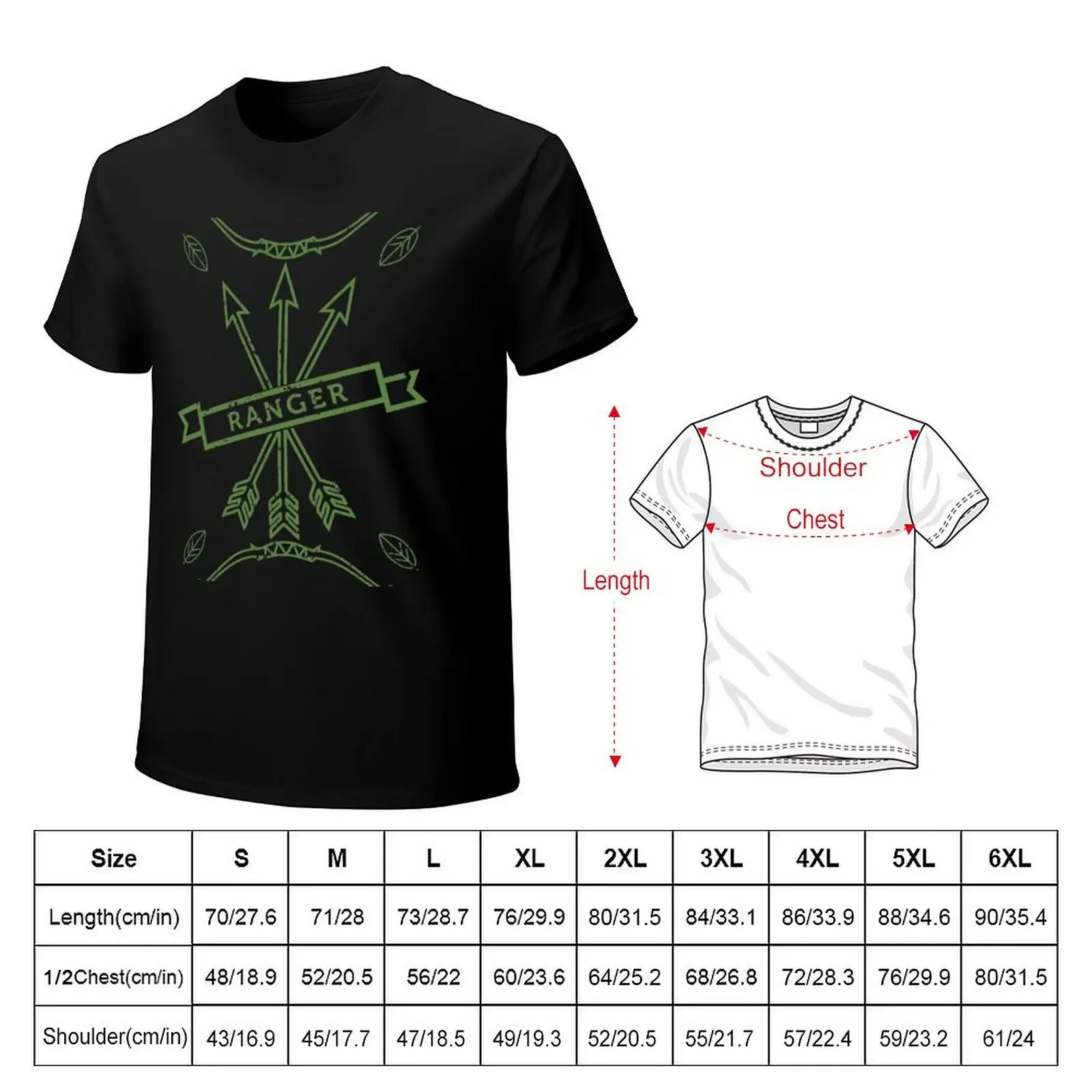 Ranger T-shirt Short sleeve tee customs design your own quick drying Short sleeve tee men