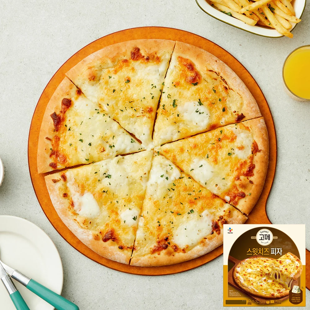 [CJ] 고메 스윗치즈피자325g x4개