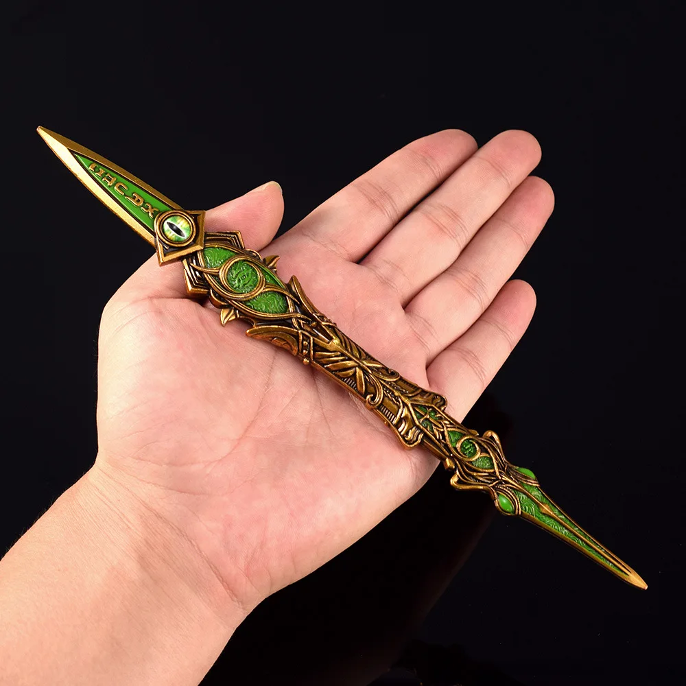22cm Douluo Continent Huo Yuhao The Blade of Living Watchmen Model Props Desktop Decoration Ornaments Boys Birthday Gifts Toys