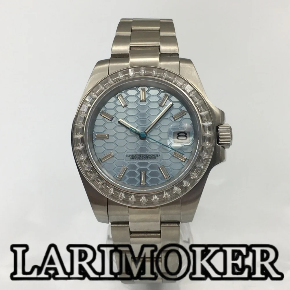

LARIMOKER NH35 Wrist watch 40MM Watch NH35 Automatic Movement Sapphire Glass Date Waterproof Mechanical Wristwatches Watch