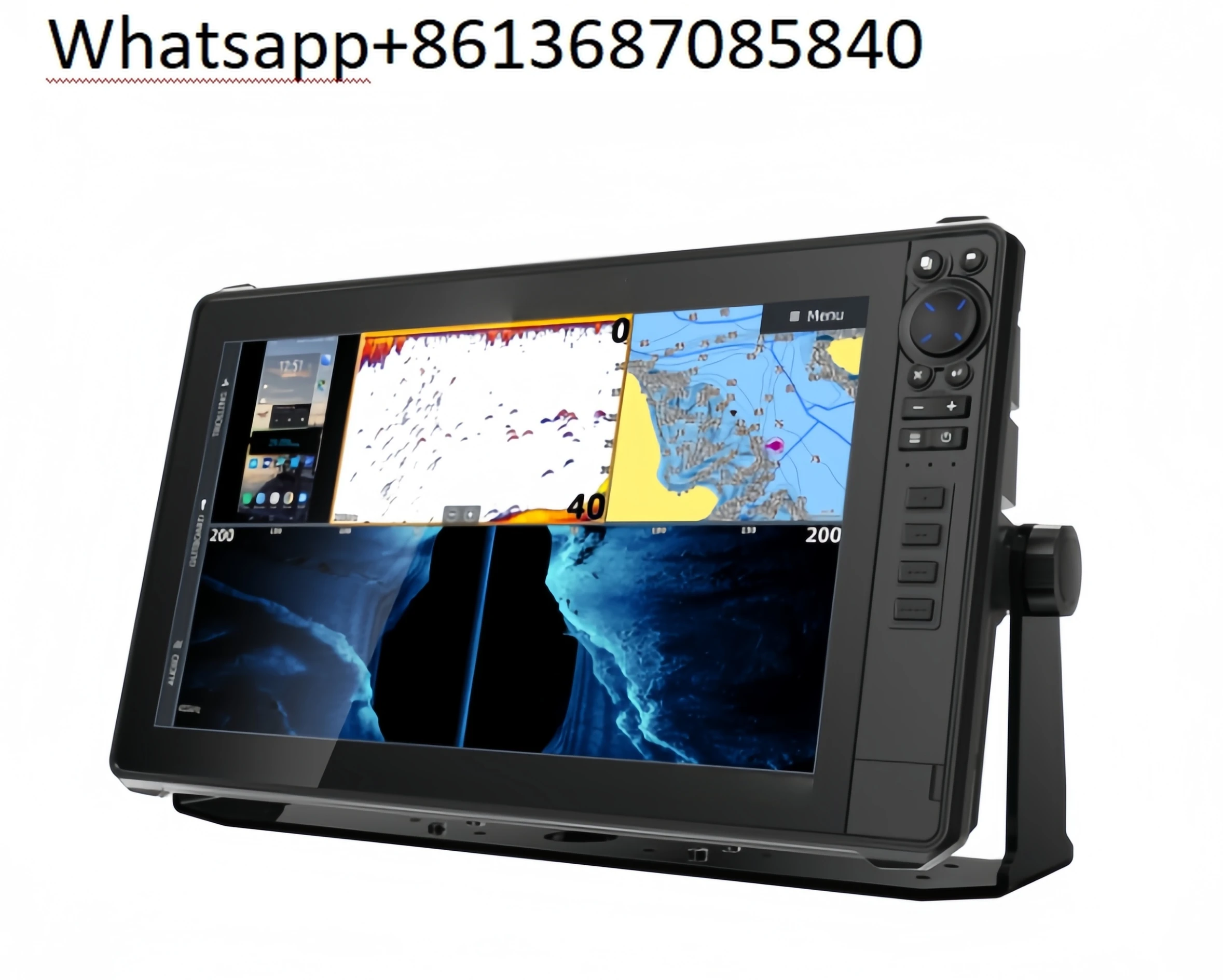 HDS-16 LIVE W/ACTIVE IMAGING 3-IN-1 TRANSOM MOUNT & C-MAP PRO CHART Fish Finders