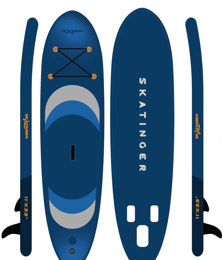 SKATINGER OEM wholesale 11'6 surfing paddleboard air sup board water sports inflatable stand up paddle board surfboard