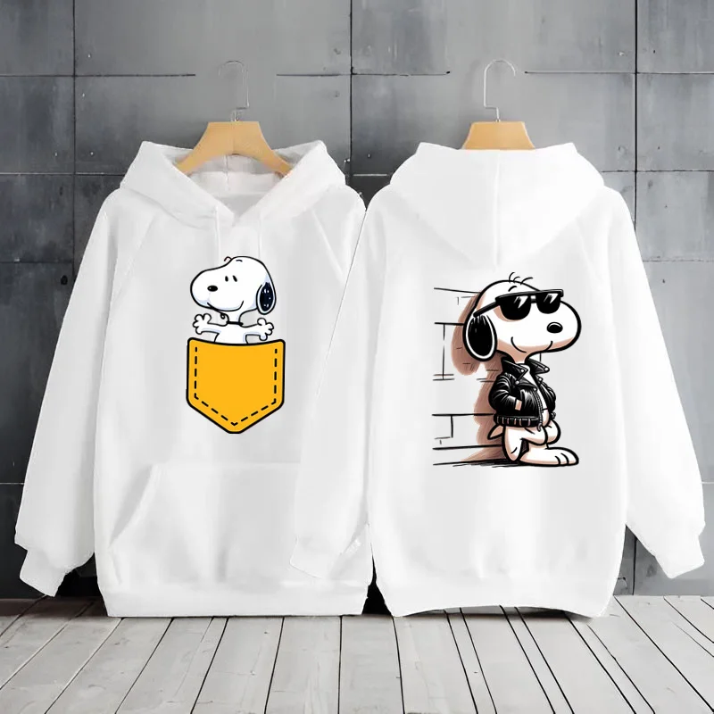 Snoopies Dog Hoodie Woman Clothing Y2k Clothes Women\'s Sweatshirts Long Sleeve Hoodie Y2k Woman Clothing Hooded Shirt Hoodie