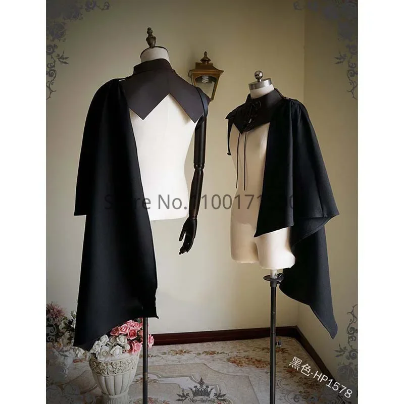 Costumes de Cosplay de ixMédiévale pour Homme, oral alier Gothique, Manches Simples, Châle, Armure 7.5, Halloween, Everak, Capes à Capuche, Soldat, Y-