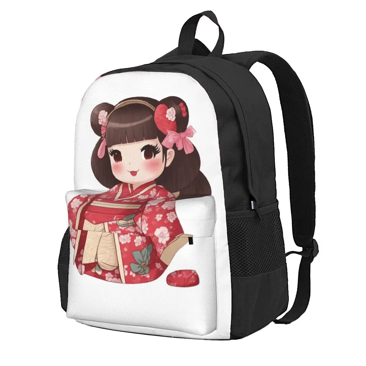 

Japan Fat Girl Student Backpack School Bag Hiking Travel Daypack for Men Women Fashion Bookbag Shoulder Bags