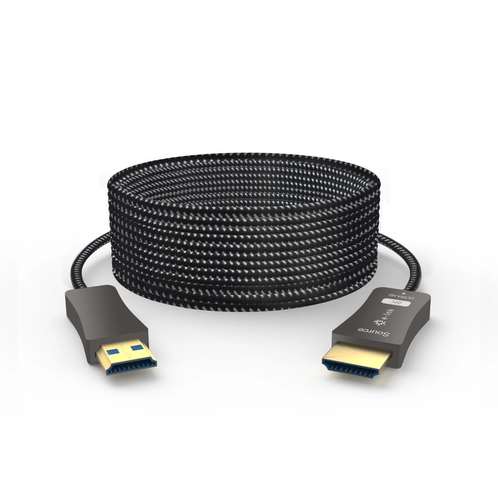 

8K HDMI волоконно-оптический кабель HDMI 2,1 Ультра высокая скорость 48 Гбит/с 8K @ 60 Гц 4K @ 120 Гц HDR/eARC HDCP 2,2/3D