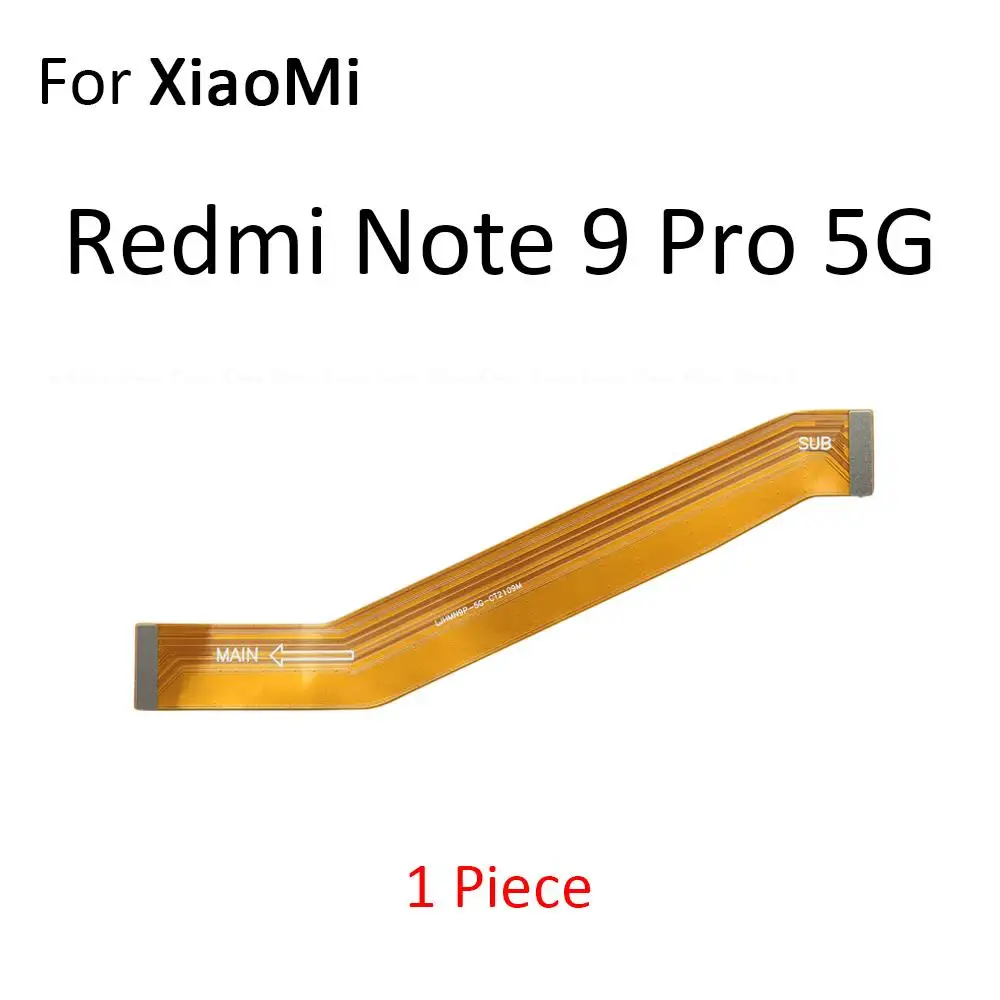 Main Board Mainboard Motherboard LCD Connector Flex Cable For XiaoMi Redmi Note 9 9T 9S 10S 10 Pro Max Global 4G 5G