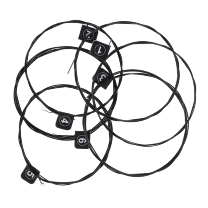 Hot Sale 6pcs/lot Nylon + 3 %Polyester Classic Guitar String NX35-C Color Plated Wire