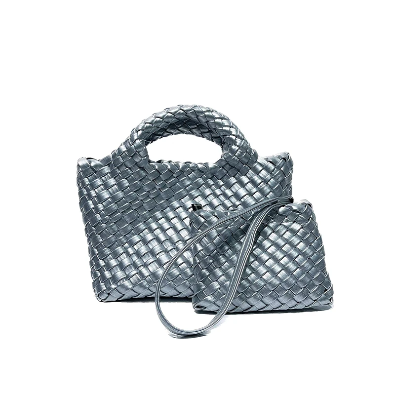 Designer Luxury Bag Knitting Chain Bag Shoulder Bag For Women Small Size Woven Handbag Composite Bag Female Bag