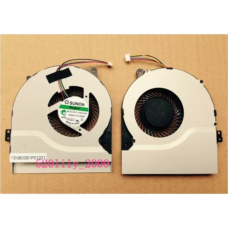 for ASUS X450VC F550V X550CC K450C CPU Cooling Fan KSB0705HB-CM01