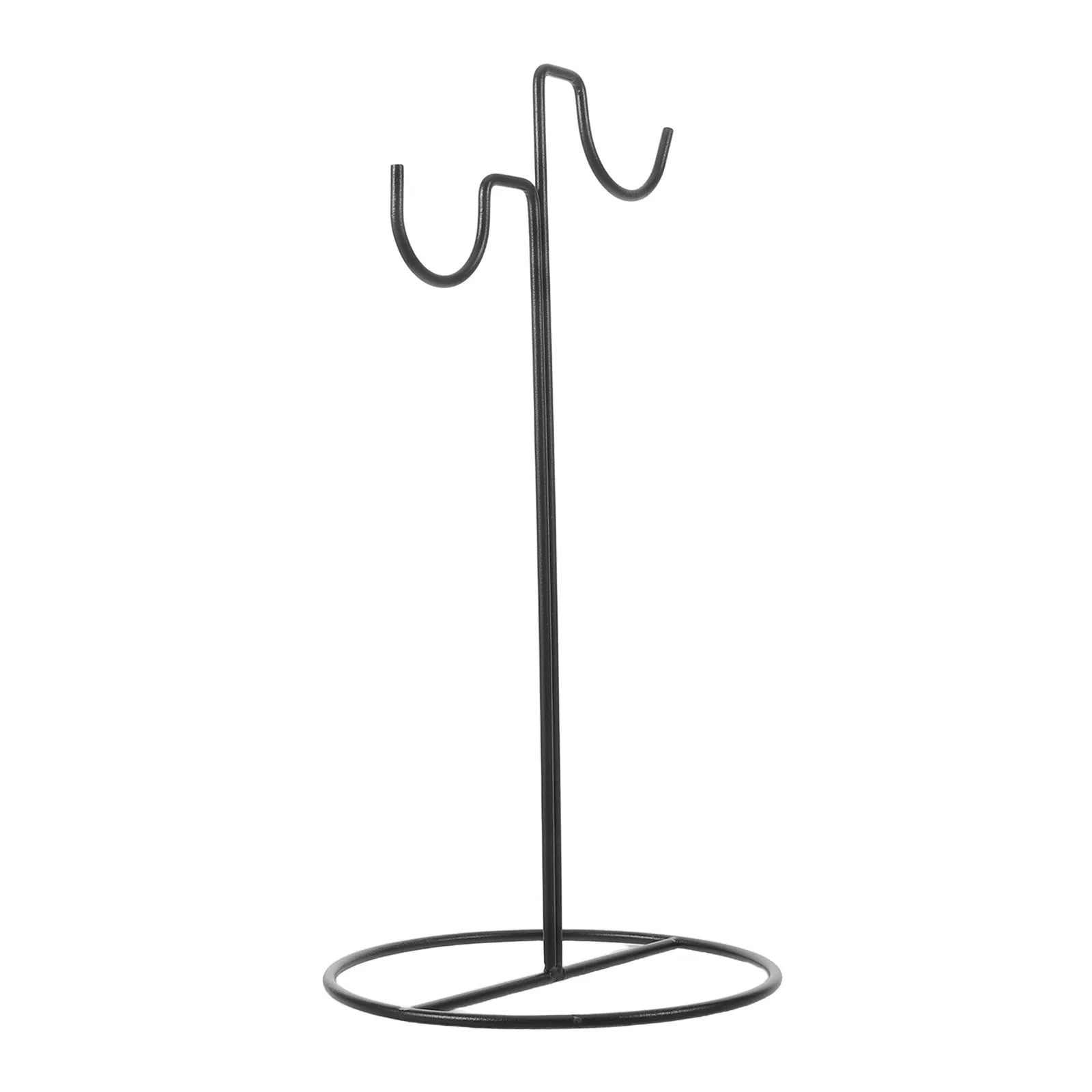 

T-Bar Necklace Display Stand Metal Jewelry Organizer for Necklaces Bracelets Pendants Modern Scandinavian Style Tabletop Jewelry