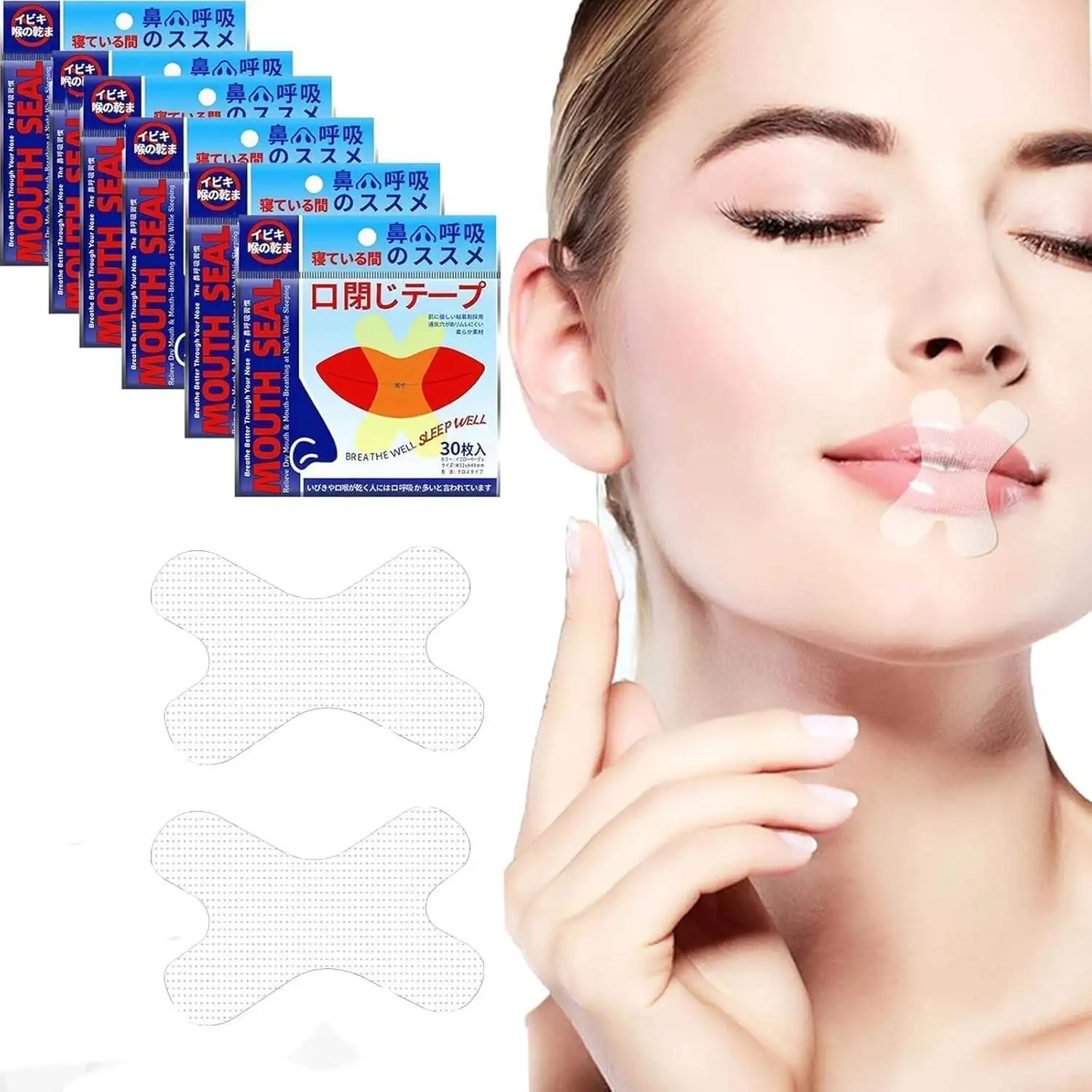 

Anti Snoring Patch Health Care Sleeping Nasal Sticker Better Breath Snoring Pure Physiotherapy Aid Device No Side Effects health